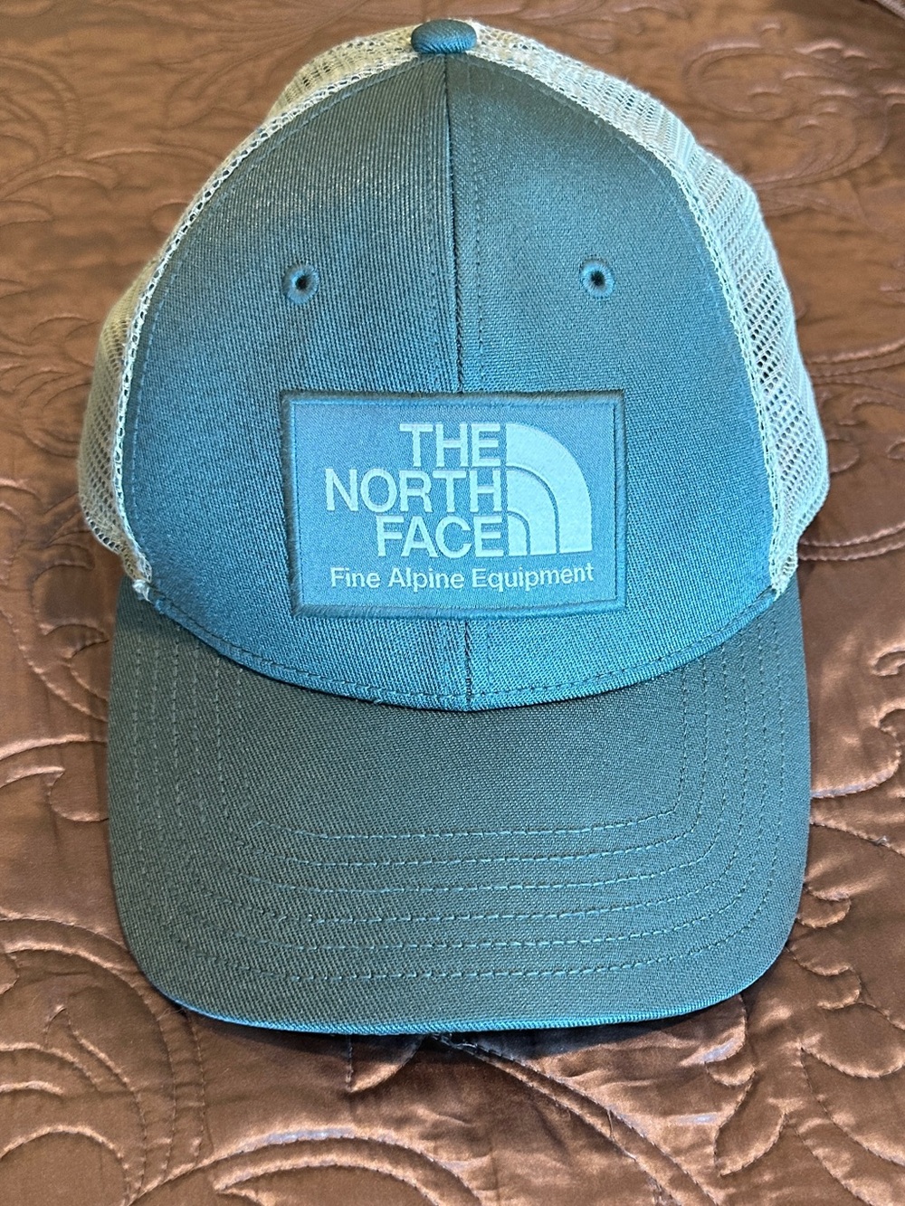 The North Face Men's Green Mesh-Back Trucker Hat